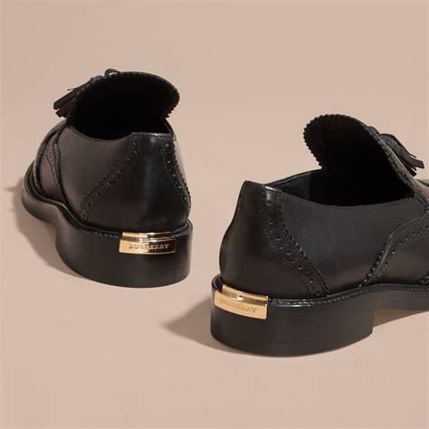 burberry women loafers